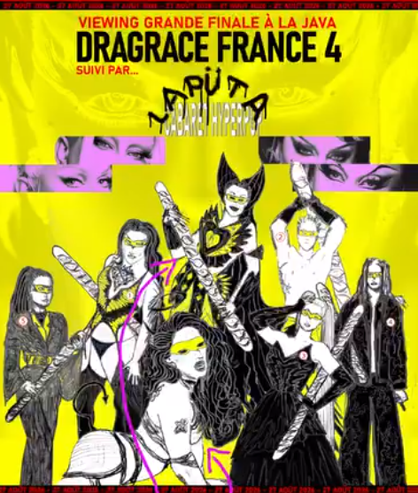 Viewing Finale Drag Race Fr S4 + Lapüta : Cabaret Hyperpop