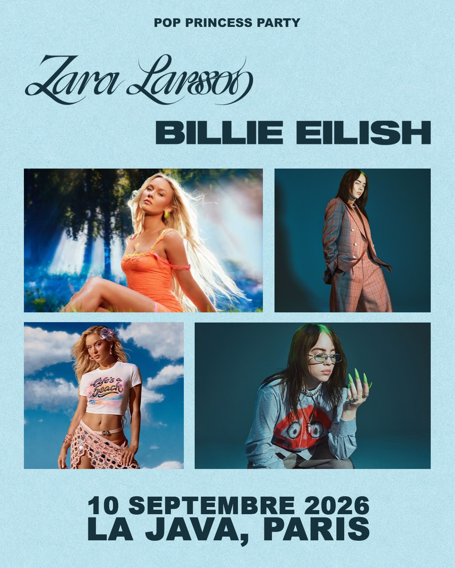 Pop Princess Party - Billie X Zara Edition