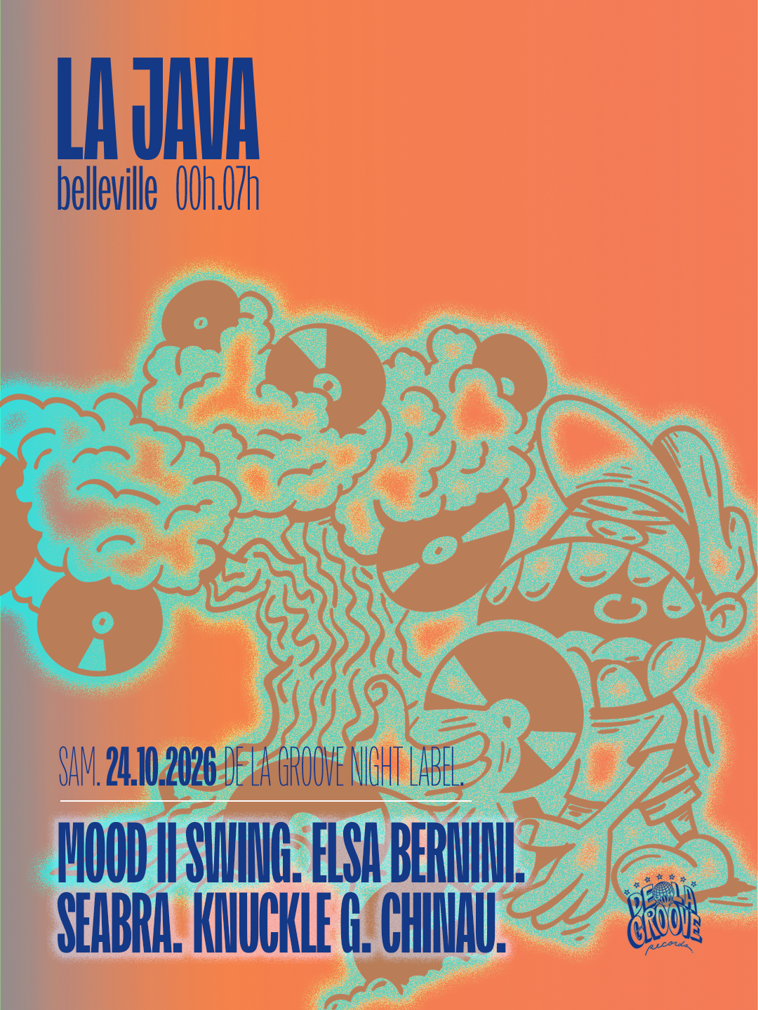 De La Groove : Mood II Swing, Elsa Bernini, Seabra & More